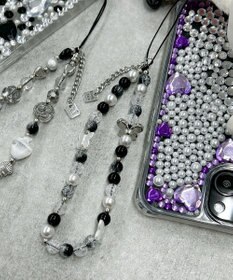 WEGO ビーズストラップキーホルダーE