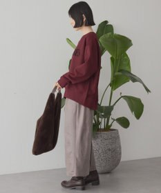 AMERICAN HOLIC Fairfield フロッキースウェットプルオーバー