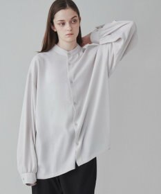 WEGO トロミBIGバンドカラーシャツ