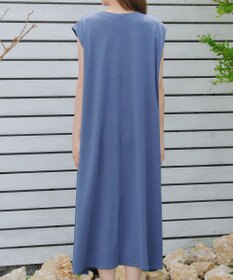 Tiaclasse 【洗える】フレンチスリーブカットソーワンピース