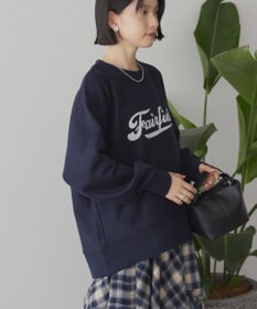 AMERICAN HOLIC Fairfield フロッキースウェットプルオーバー