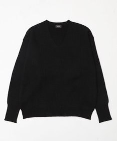 WEGO エルボーパッチVネックプルオーバー