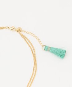 自由区 【カタログ掲載】ストーンミックスフリンジ2WAY ネックレス