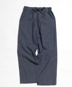LENO DUNGAREES EASY PANTS《UNISEX》/ ダンガリーイージーパンツ
