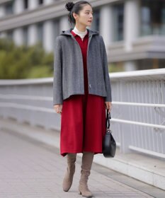 組曲 L ウールモッサ ショートコート