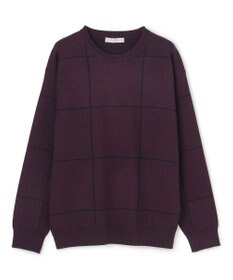 UNFILO MENS 【OCEANS YouTube 掲載/男女兼用】スムースシルキーニット 柄