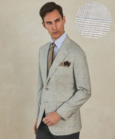 GOTAIRIKU 【CANONICO/カノニコ】ヴィンテージ ジャケット_エクリュグレンチェック