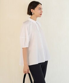 UNFILO L ランタンスリーブ ブラウス