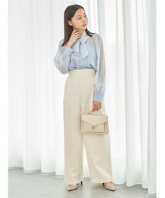 earth music&ecology シアードッキングブラウス