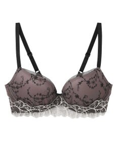 AMPHI ノンワイヤーブラ 谷間をメイク ボリュームアップ Aカップあり 【BRAGENIC ブラジェニック 盛り胸タイプ】 ブラジャー ブラ ワイヤレス BMI446 アンフィ／ワコール