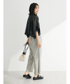 Green Parks ボタニカル柄イージーパンツ