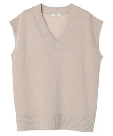 earth music&ecology ミニブークレＶネックベスト