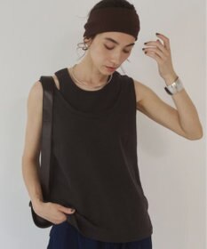 WEGO 【ANGIE VINTAGE】ワッフルフェイクレーヤードタンクトップ