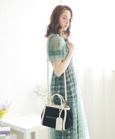 style code 【MERCURYDUO/マーキュリーデュオ】カードケース付 軽量キャンバスロゴ 2WAYトートバッグ