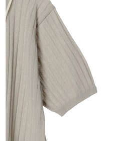 earth music&ecology ラインポロニットカーディガン