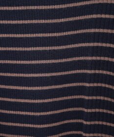 earth music&ecology やわらかタッチハイネックリブニットプルオーバー