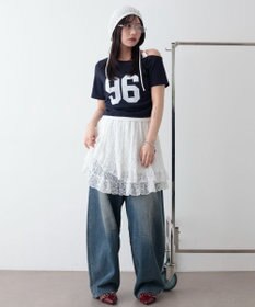 WEGO レースフリルスカート