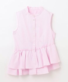 GRACE CONTINENTAL ヘムフリルノースリーブ