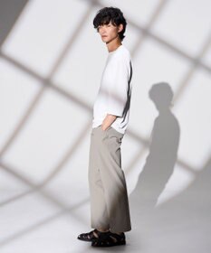 JOSEPH HOMME 【WEB限定】【新素材 / 新型】エンジニアドテック　リラックスフォルム クルーネック7分袖Ｔシャツ