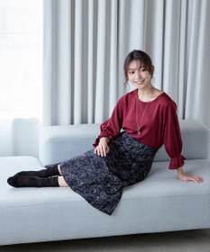 Tiaclasse シアー無地ソックス