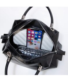 UNBILLION カシュカシュ cachecache / マット素材2wayボストン