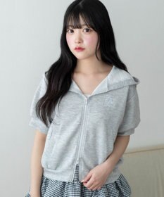 WEGO SSダンボールレースパーカー