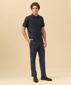 J.PRESS MEN ジャケットインの最適解【接触冷感 / 吸水速乾】【J.PRESS PREMIUM JERSEY】スキッパー ポロシャツ