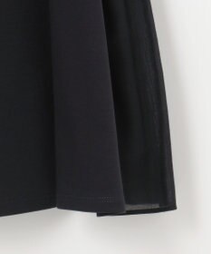 J.PRESS LADIES 【洗える】コットンスムース バック プリーツ カットソー