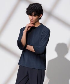 JOSEPH HOMME 【WEB限定】【新素材 / 新型】エンジニアドテック　リラックスフォルム クルーネック7分袖Ｔシャツ
