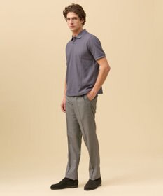 J.PRESS MEN ジャケットインの最適解【接触冷感 / 吸水速乾】【J.PRESS PREMIUM JERSEY】スキッパー ポロシャツ