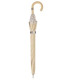 MOONBAT POLO RALPH LAUREN（ポロ ラルフローレン）晴雨兼用日傘 無地 刺繍 長傘 遮光率100％ 遮熱 UV