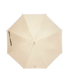 MOONBAT POLO RALPH LAUREN（ポロ ラルフローレン）晴雨兼用日傘 無地 刺繍 長傘 遮光率100％ 遮熱 UV