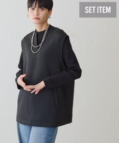 AMERICAN HOLIC ＳＥＴ　リブニットプルオーバー＋ポンチベスト