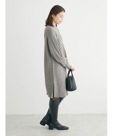 Green Parks ケーブルニットミニワンピース