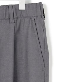 J.PRESS YORK STREET 【UNISEX】ウールライク テーパードイージーパンツ