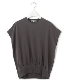 23区 L 【SLOW/洗える】コンパクトインレー フレンチスリーブ カットソー