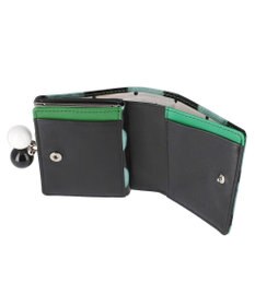 tsumori chisato CARRY フルムーンドット がま口 折り財布 ミニ財布