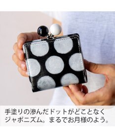 tsumori chisato CARRY フルムーンドット がま口 折り財布 ミニ財布