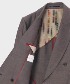 Paul Smith ダブルプレスト シャンブレー ジャケット