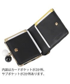 tsumori chisato CARRY フルムーンドット がま口 折り財布 ミニ財布