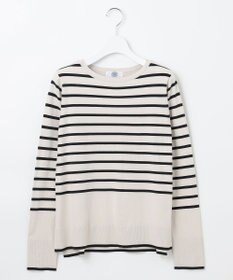 J.PRESS LADIES L 【洗える】VIGODA ボーダー ニット