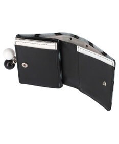 tsumori chisato CARRY フルムーンドット がま口 折り財布 ミニ財布