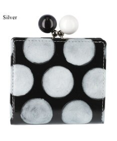 tsumori chisato CARRY フルムーンドット がま口 折り財布 ミニ財布