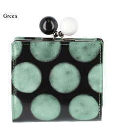 tsumori chisato CARRY フルムーンドット がま口 折り財布 ミニ財布