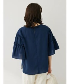 Green Parks ティアード袖ブラウス