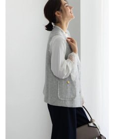 Te chichi 【セレモニーアイテム】ツイードVネックジレ