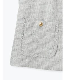 Te chichi 【セレモニーアイテム】ツイードVネックジレ