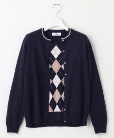 J.PRESS LADIES 【WEB限定カラーあり・洗える】アーガイルツイン ニット