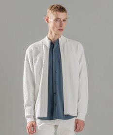 JOSEPH HOMME 【イージーケア】 ヴィスコースリンクス　ジップアップカーディガン