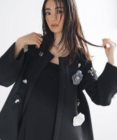 組曲 ツイードパールコサージュ